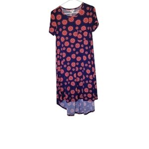 LuLaRoe High-Low Dress Indian Floral Style- Small